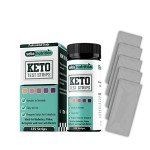 Keto Urine Test Strips – 125 Accurate Test Sticks