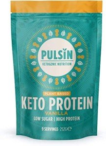 Vanilla Vegan Keto Protein Powder - 252g