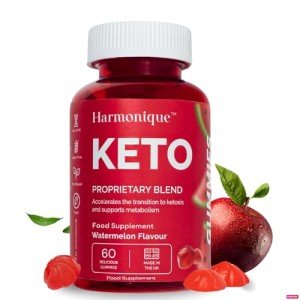 Keto Gummies with ACV & Digestive Support, 60ct