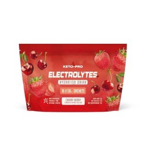 Keto-Pro Electrolyte Powder Sachets - Cherry Berry