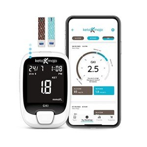 KETO-MOJO Bluetooth Glucose & Ketone Testing Kit