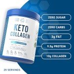 Keto Collagen Protein Powder - Zero Sugar & Carbs