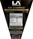 LA Muscle Fat Stripper - 3 Pack Natural Fat Burner
