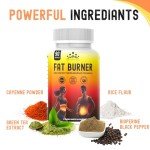 Green Tea Fat Burner Pills - 90 Capsules for Weight Loss