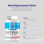 Strawberry Meal Replacement Shake - 2kg High Protein
