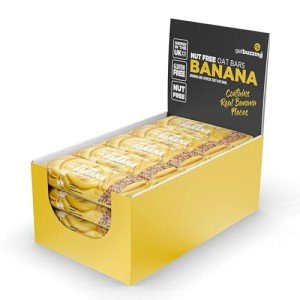 Nut-Free Banana Oat Flapjack Energy Bars (Pack of 20)