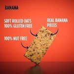 Nut-Free Banana Oat Flapjack Energy Bars (Pack of 20)
