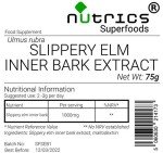 Nutrics® Pure Slippery Elm Powder - 2000g