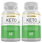 Keto Diet Pills for Weight Loss Support - 120 Capsules