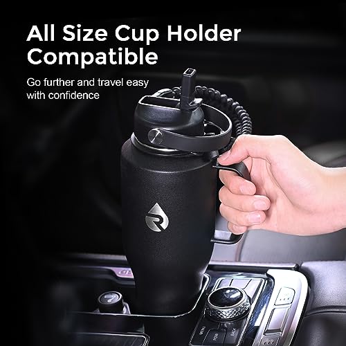 40oz Insulated Stainless Steel Water Bottle with Handle