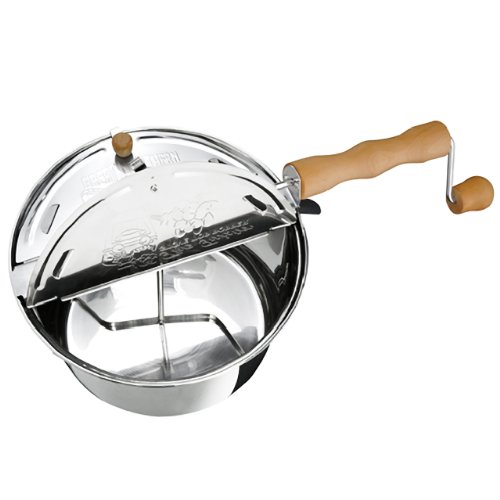 6-Quart Stovetop Aluminum Popcorn Maker