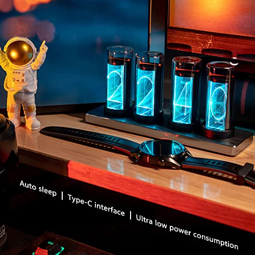Simulate Nixie Clock: Creative Desktop Swing