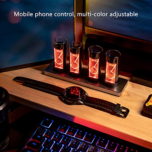 Simulate Nixie Clock: Creative Desktop Swing