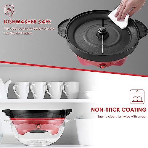 TLGREEN 6 Quart Electric Popcorn Maker Machine