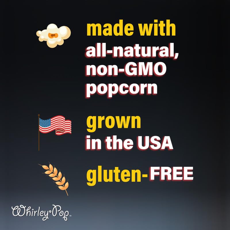 Hull-Less Baby White Popcorn Kernels - 6 lbs