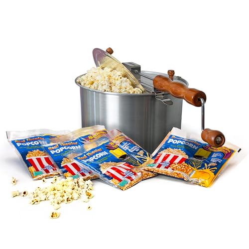 Whirley Pop Stovetop Popcorn Maker – 6 Quart