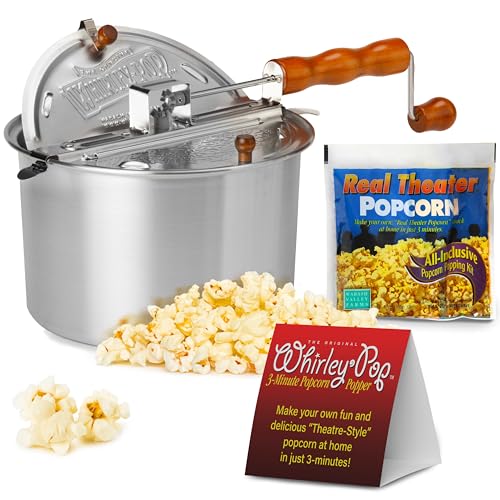 Whirley Pop Popcorn Maker Kit with Kernels