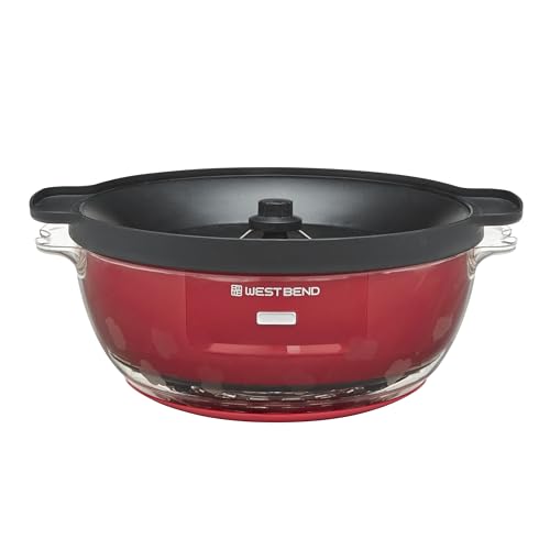 Stir Crazy Hot Oil Popcorn Maker, 6 Qt