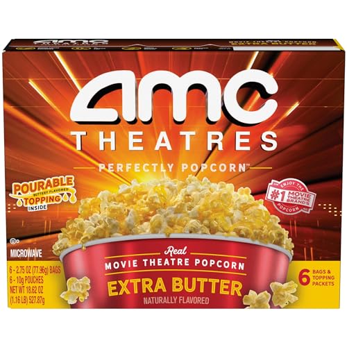 Extra Butter Microwave Popcorn - 6 Boxes, 36 Count