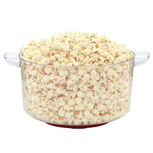Electric Popcorn Machine, 6-Quart, Red Color