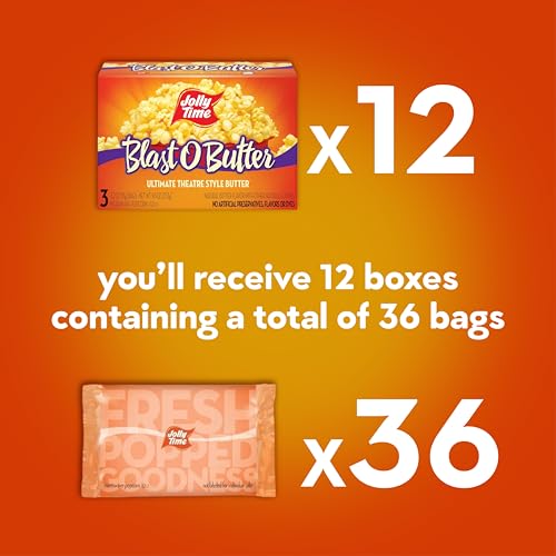 Ultimate Movie Theater Butter Microwave Popcorn Bags