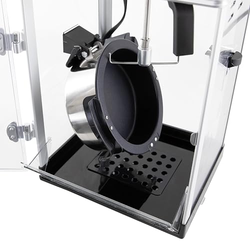 Gourmet Popcorn Maker with Nonstick Kettle - Red