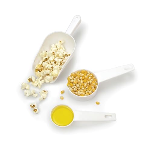 Gourmet Popcorn Maker with Nonstick Kettle - Red