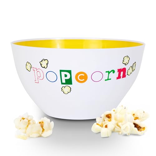 Family Size Plastic Popcorn Bowl for Movie Nights