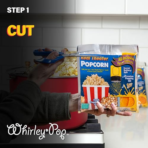 Theater-Style Popcorn Kits - 10 Pre-Portioned Packs