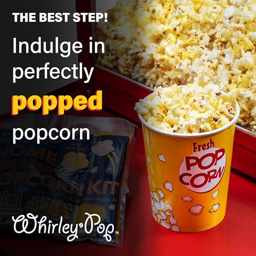 Theater-Style Popcorn Kits - 10 Pre-Portioned Packs