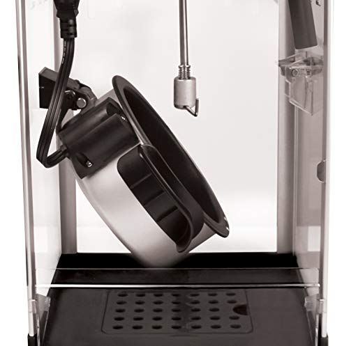 Gourmet Popcorn Maker with Nonstick Kettle, Black