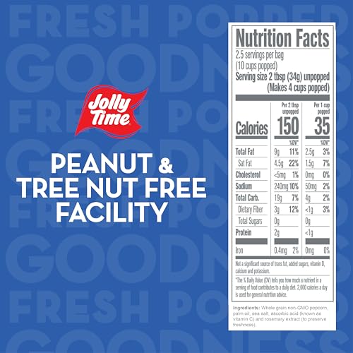 Simply Popped Vegan Sea Salt Microwave Popcorn 12-Pack