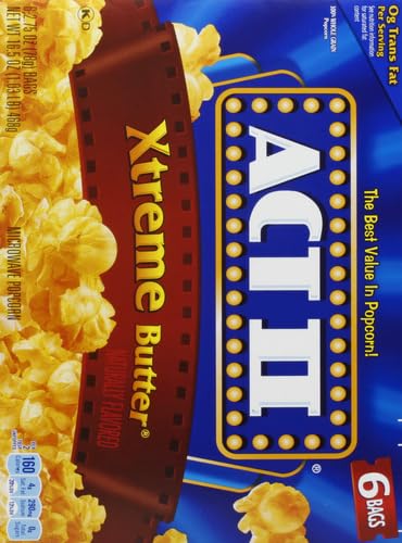 Xtreme Butter Microwave Popcorn - 6 Count Bags