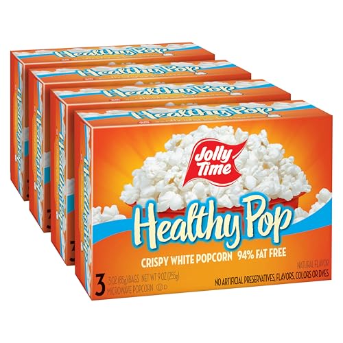 Healthy Pop Microwave Popcorn - Low Fat Pack
