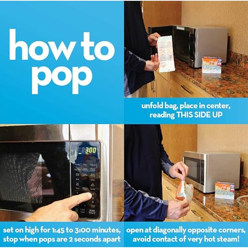 Healthy Pop Microwave Popcorn - Low Fat Pack