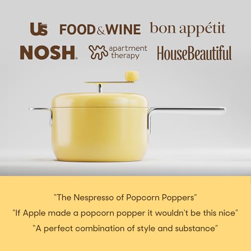 Stainless Steel 6 Quart Stovetop Popcorn Popper