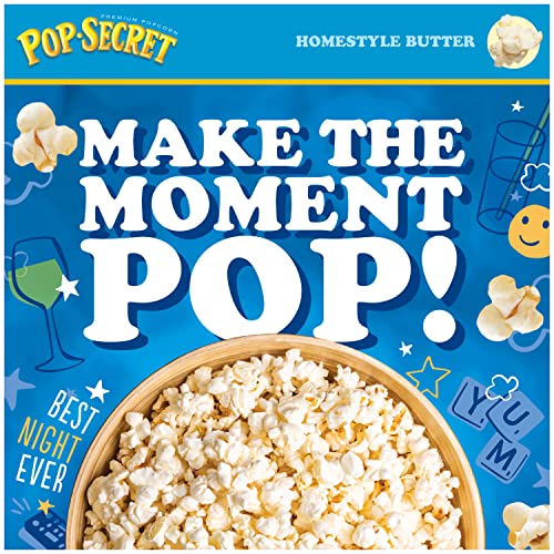 Homestyle Butter Microwave Popcorn - 30 Pack
