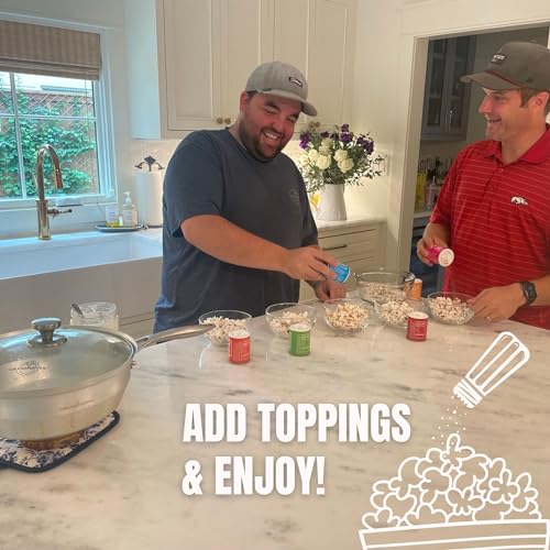 Grandpopper Stovetop Popcorn Maker - No Burn Perfect Pops