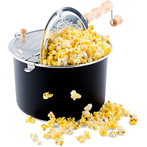 Franklin's 6-Quart Stovepop Gourmet Popcorn Maker