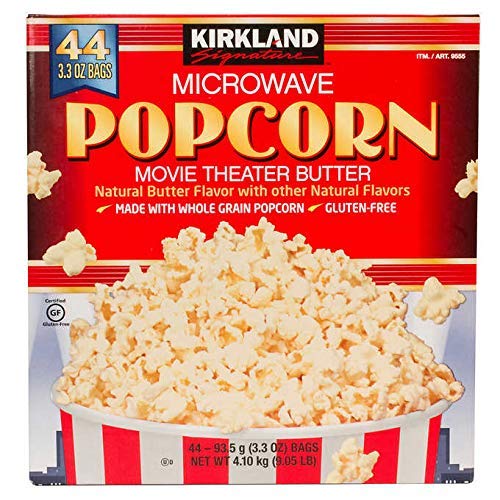Kirkland Microwave Popcorn Family Bundle, 44 Bags