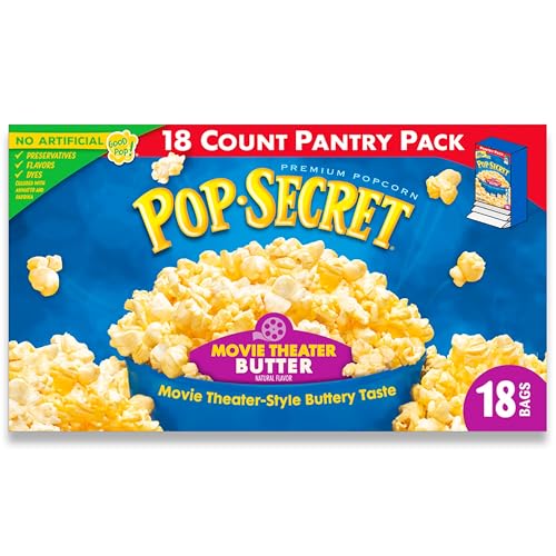 Movie Theater Butter Microwave Popcorn - 18 Bags