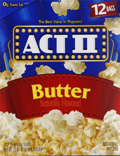 Butter Popcorn - 2.75 oz x 12 Pack