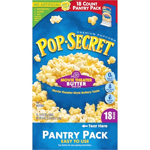Movie Theater Butter Microwave Popcorn - 18 Bags