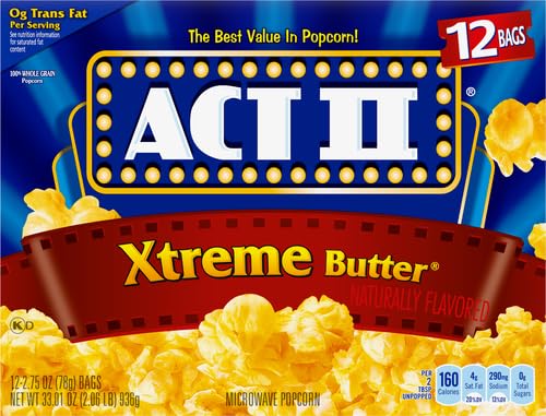 Xtreme Butter Microwave Popcorn - 12 Pack