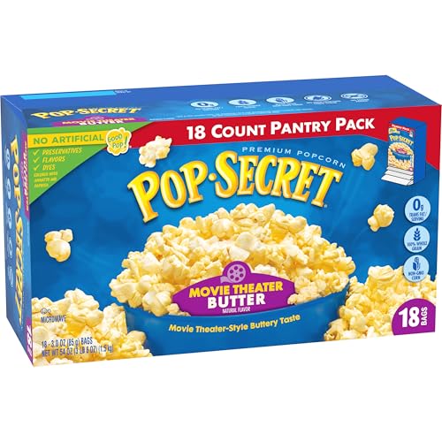 Movie Theater Butter Microwave Popcorn - 18 Bags