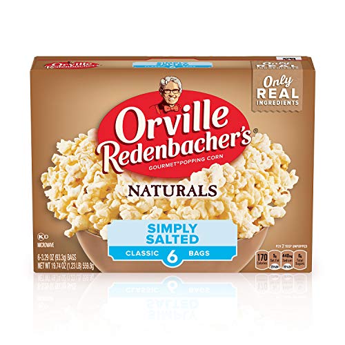 Simply Salted Gluten-Free Microwave Popcorn, 6 Bags