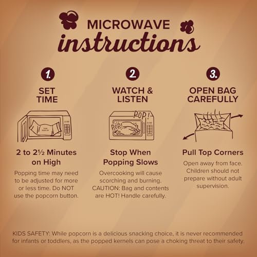 Simply Salted Gluten-Free Microwave Popcorn, 6 Bags