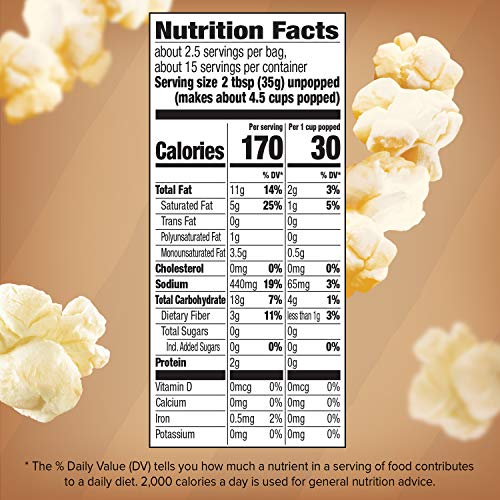 Simply Salted Gluten-Free Microwave Popcorn, 6 Bags