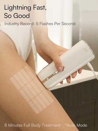 IPL Hair Removal Device with Sapphire Cooling Technology