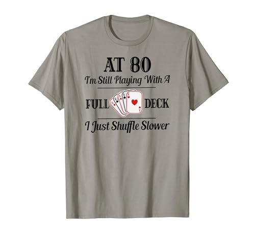 Hilarious 80th Birthday T-Shirt for Celebration
